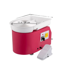 Pottery Wheel Machine, 350W, Foot Pedal Control