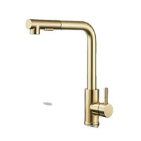 Kitchen Faucets, Stainless Steel, Pull Out