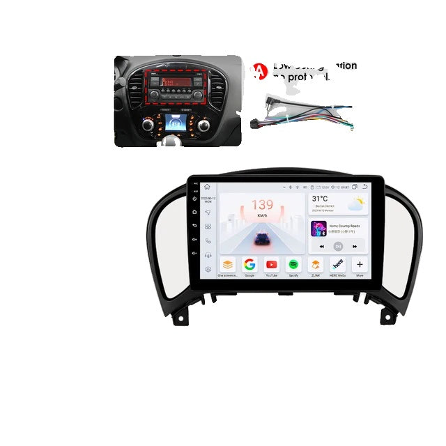 Auto Radio Android, Nissan JUKE 2010-2014, Carplay AI Stem