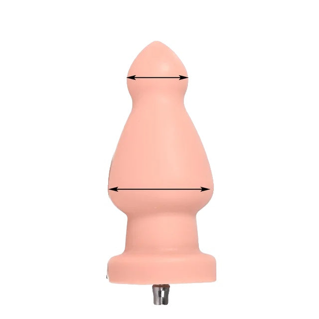 Sex Machine Attachment, VAC-U-Lock, Big Black and Flesh Dildos