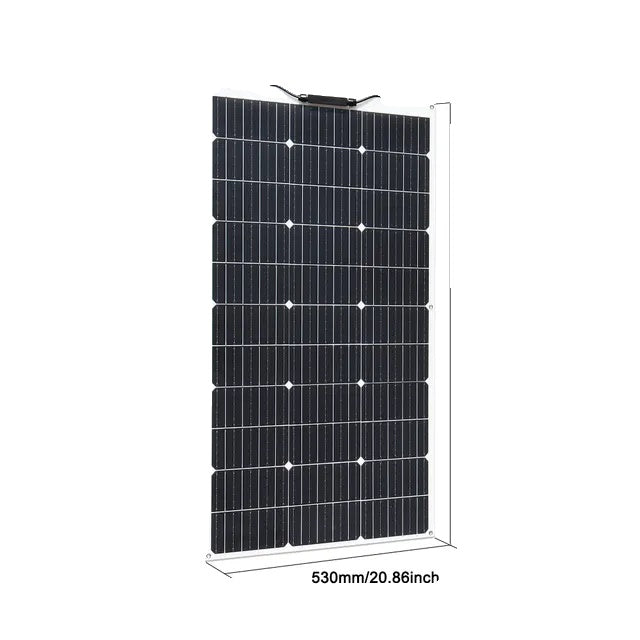 Flexible Solar Panel, 150W, 18v charge