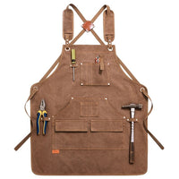 Gardening Apron, Durable Canvas, Tool Pockets