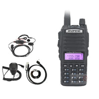 Baofeng UV-82 Walkie Talkie, 8W Power Output, Dual PTT Feature