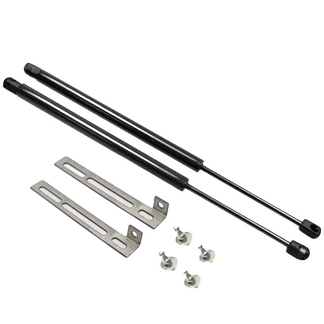 SEAT Leon MK3 5F Front Bonnet Hood Gas Struts, Carbon Fiber Shock Damper