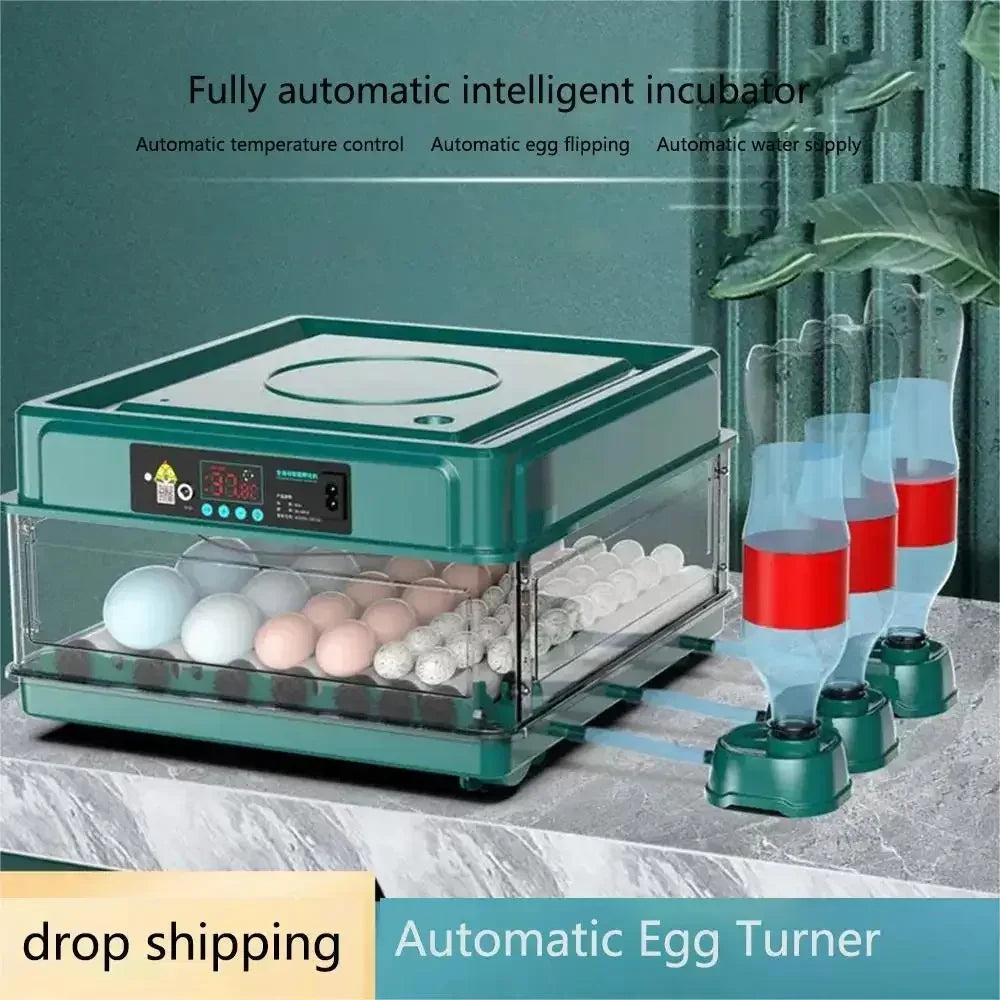 Automatische Eierbroedmachine, Lade-type Ontwerp, Automatische Wateraanvulling