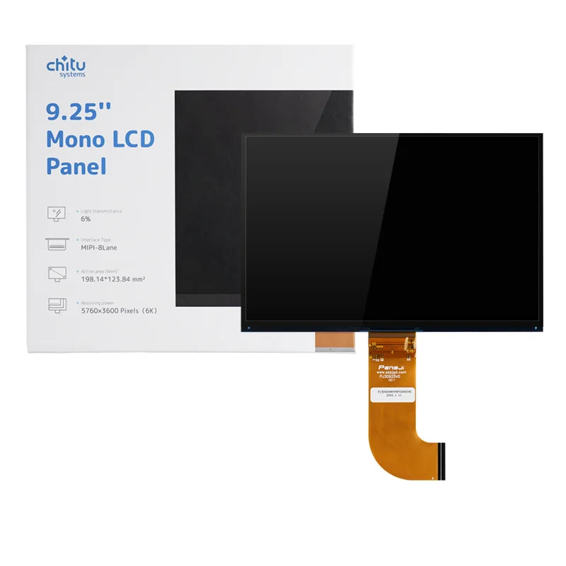 Monochrome LCD Screen, 6K Resolution, Replacement for Anycubic Photon Mono X 6K/M3 Plus