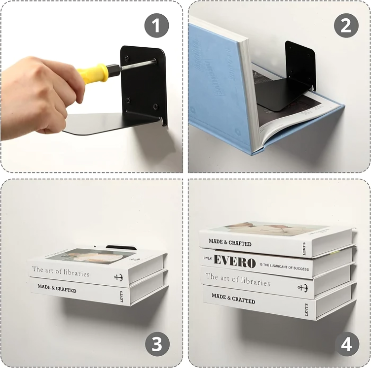 AirStack - Invisible Floating Bookshelves [Last Day Discount] 2