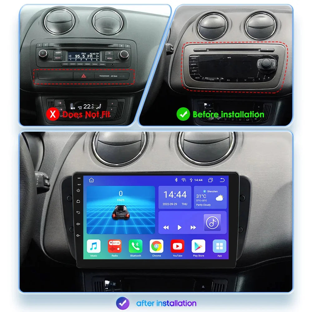 Car Radio, GPS Navigation, Touch Screen