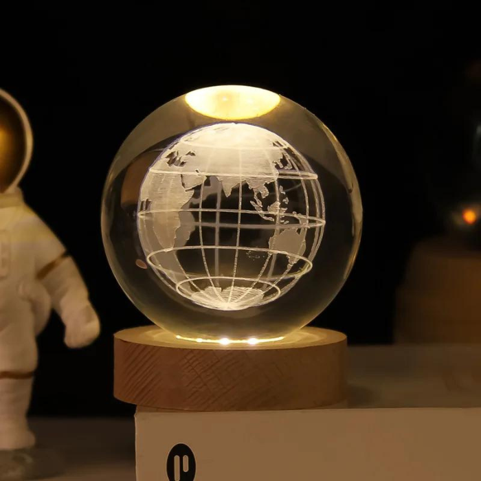 AuraSphere™ – Die schwebende Kristalllampe mit magischer Energie! 2