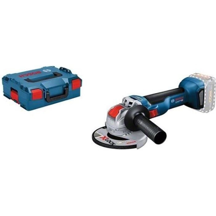 Bosch Professional X-LOCK GWX 18V-10 haakse slijper zonder accu + L-BOXX - 06017B0101