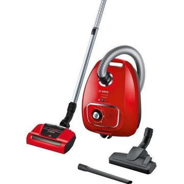 Bosch bgbs4pet1 proanimal stofzuiger met zak - rood