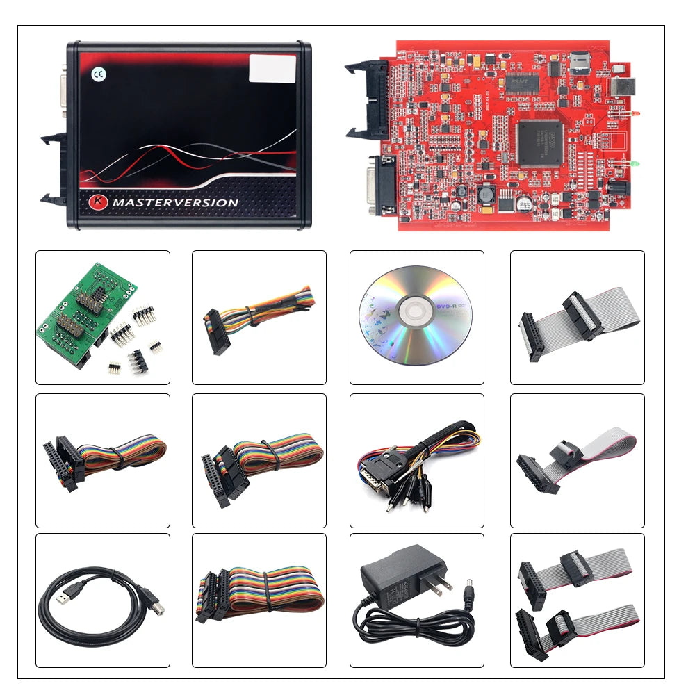 Kess Ksuite V280, EU Rood, Onbeperkt Online Programmeren