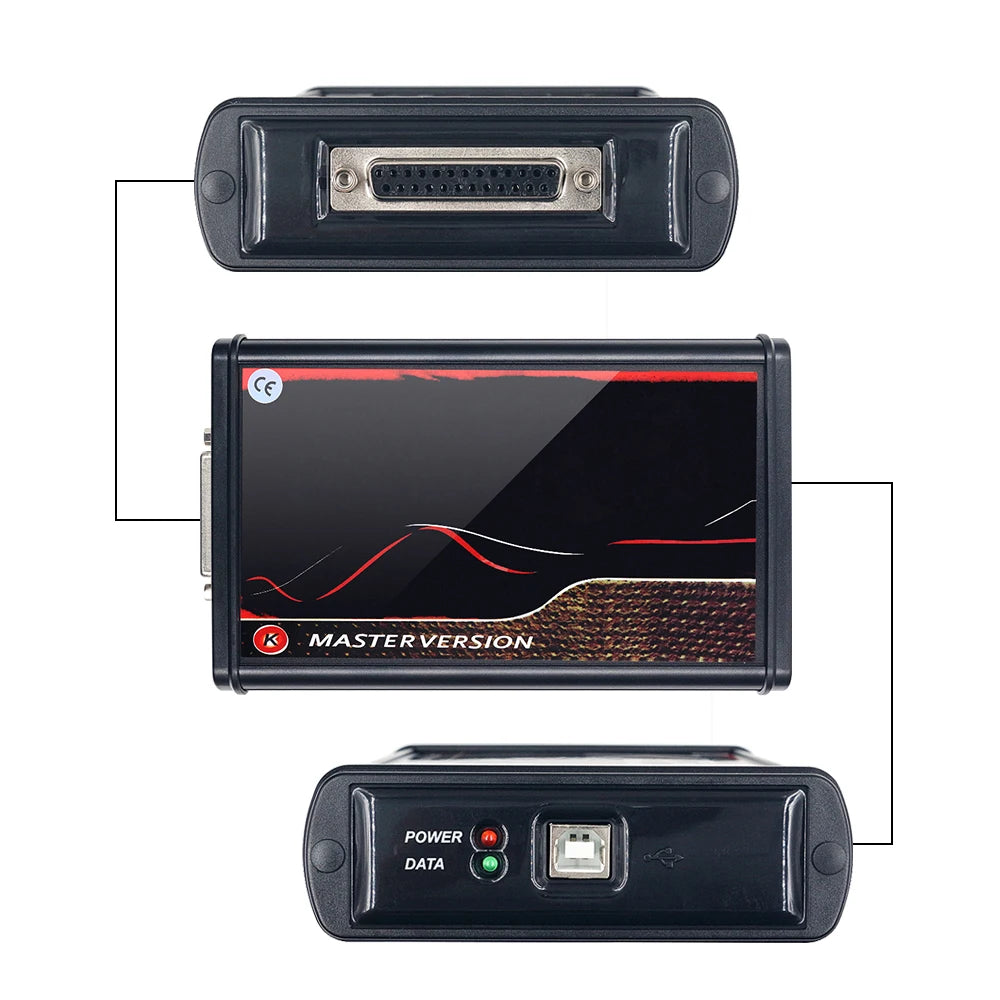 Kess Ksuite V280, EU Rood, Onbeperkt Online Programmeren