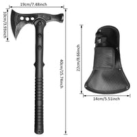 Survival Hatchet, Nylon Sheath, Anti-Slip Grip