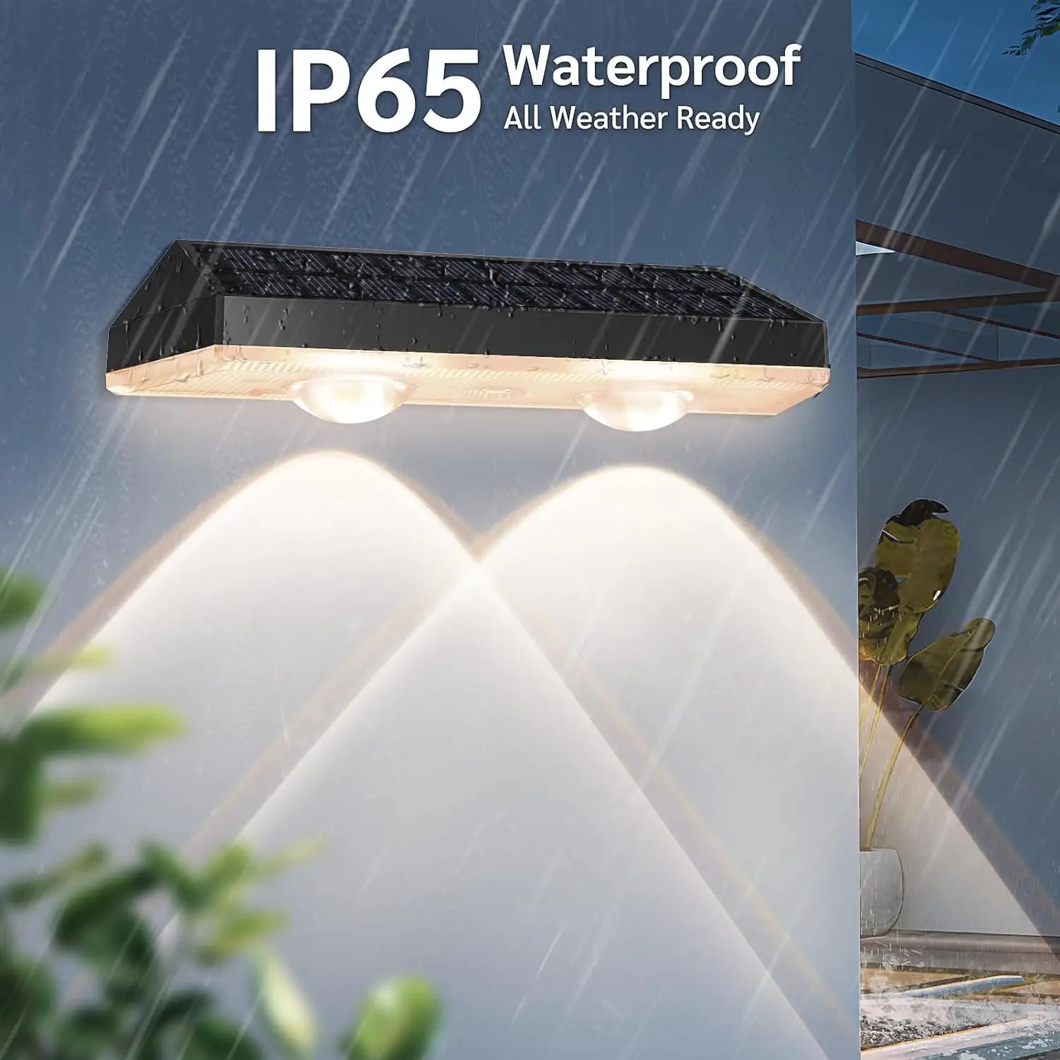 ColorRay DuoColor Solar Stufenlicht | RGB-Farbwechsel | Wetterfest & Langlebig | 4 Stück Set 1