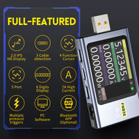 USB Tester, Snelle Oplaad Detectie, Capaciteitsmeting