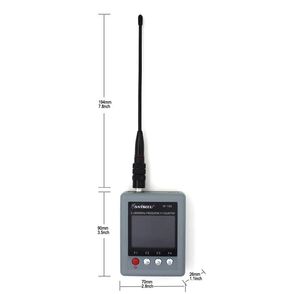 Frequency Counter, 2MHz-2800MHz, Portable