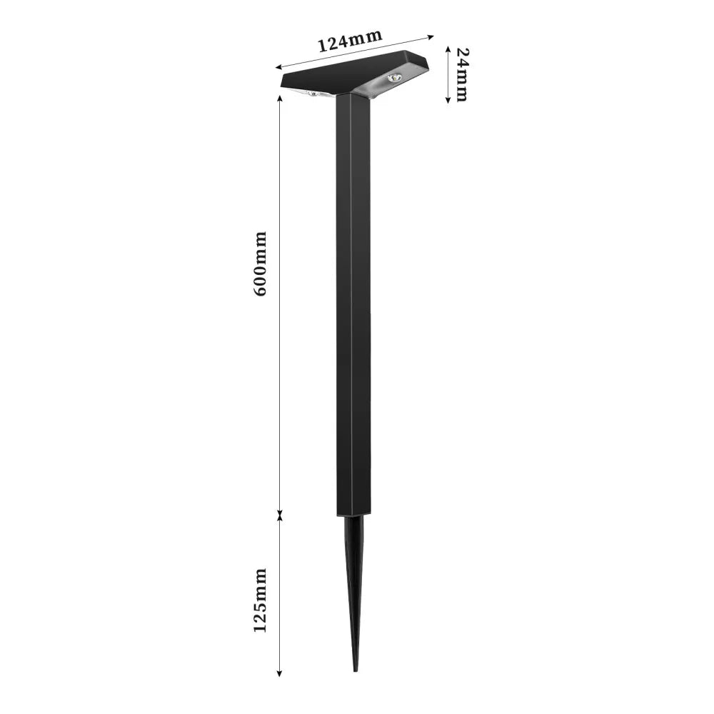 GlowForma Solarleuchten | T-Design | Warm-/Kaltweiß | Für Garten & Wege 0