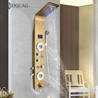 LED Douche Systeem, Temperatuurweergave, Multifunctionele Massage