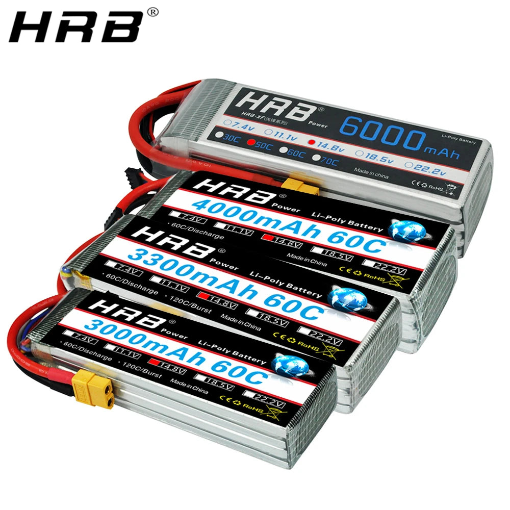 RC Lipo Batterij, 14,8v, Hoge Capaciteit