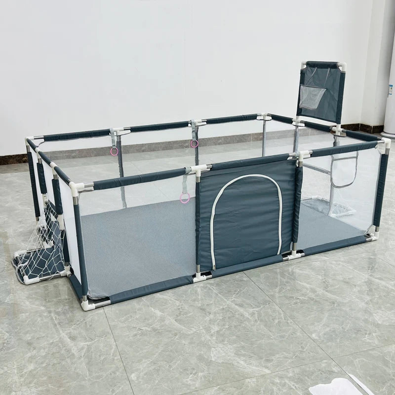 Kinder Speelbox, Effen Kleur, Veiligheidsbarrières