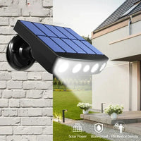 LumaVita Solarlicht | Mit Bewegungsmelder | 4 LED | Wetterfest & Kabellos 1