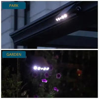 LumaVita Solarlicht | Mit Bewegungsmelder | 4 LED | Wetterfest & Kabellos 6