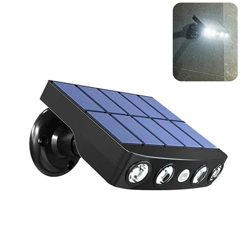 LumaVita Solarlicht | Mit Bewegungsmelder | 4 LED | Wetterfest & Kabellos 7
