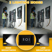 LumaWork | LED Arbeitsleuchte | 60W | 6000 Lumen | USB & Type-C Ladeanschluss 2