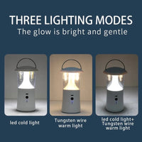 LumiTrail Solar Campinglampe | 3 Lichtmodi | IPX4 Wasserdicht 5