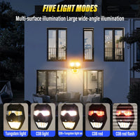 LumoLite | Solar Wandleuchte Außen | Bewegungsmelder 5 Lichtmodi | IPX4 Wetterfest 5