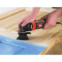 Black+Decker Multifunctionele Tool Oscillerend Bedraad 300 W MT300KA-QS geleverd in doos met 11 accessoires