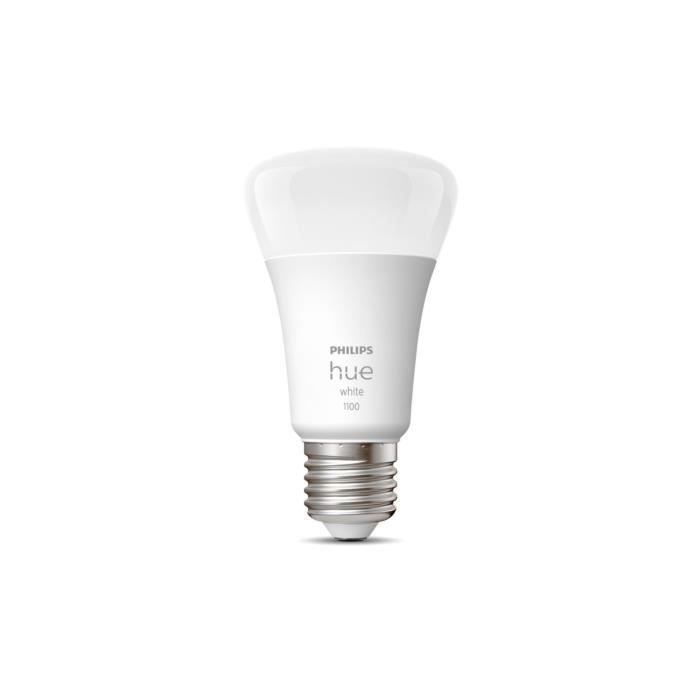 PHILIPS Hue White - E27 connected LED bulb - 9.5W equivalent to 75W - Bluetooth compatible