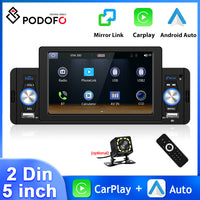 Autoradio MP5, Bluetooth Verbinding, Carplay Integratie