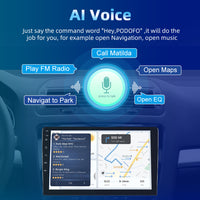 Car Radio, GPS Navigation, AI Voice