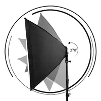 Photography Softbox Lighting Kits, Professional Continuous Light System, Photo Studio