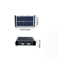 SolaraMax Solar-Wandleuchte | Modernes Design | Solarbetrieben | IP56 Wasserdicht | Energieeffizient 4