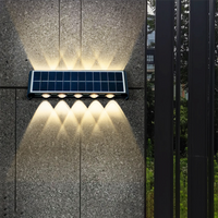 SolaraMax Solar-Wandleuchte | Modernes Design | Solarbetrieben | IP56 Wasserdicht | Energieeffizient 9