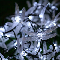 Solithia Libellenlichterkette | Solar | 8 Modi | IP65 Wetterfest | 5m 20 LEDs 3