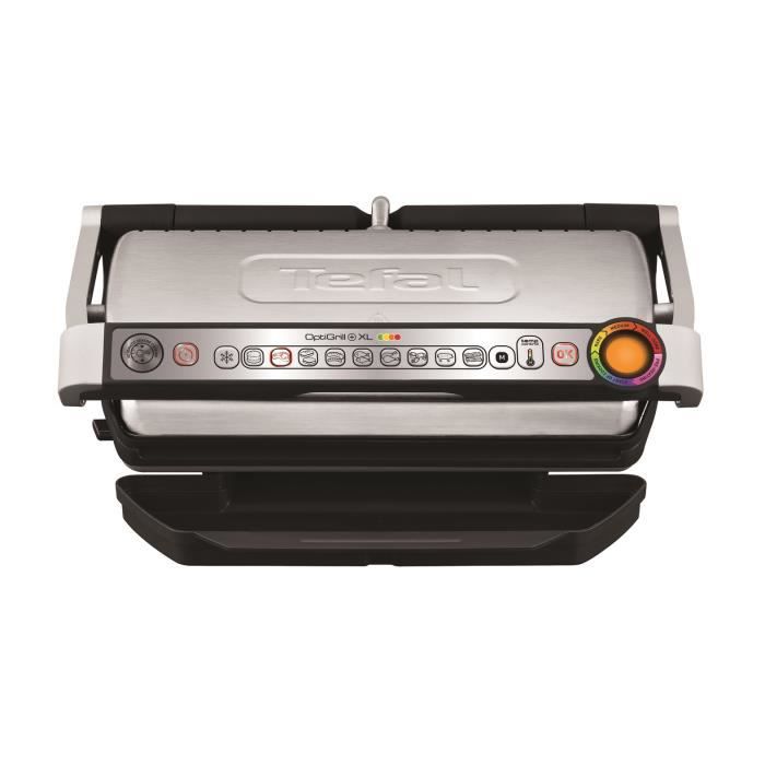 TEFAL GC724D12 Optigrill+ XL Grill meat, 9 programs, Manual mode, Defrosting, XL cooking surface, Accessories included