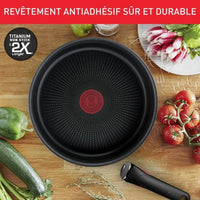 Tefal Ingenio keukenset 13 stuks, inductie, roestvrij staal, duurzame anti-aanbak, Emotion op L897DS04