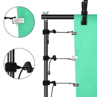 Photography Background Stand, Telescopic Crossbar, Carrying Bag