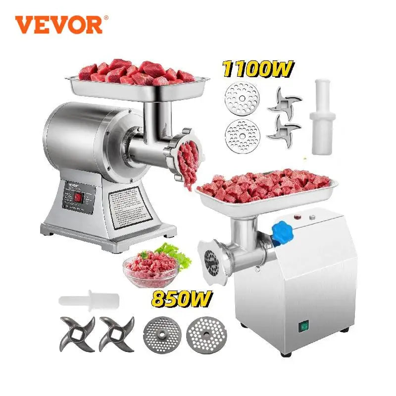 Electric Meat Mincer, Heavy Duty, Commercial Grinder Machine