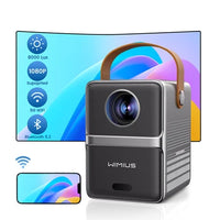 Draagbare Theater Projector, 8000 Lumen, 5G Connectiviteit, Ondersteuning voor Full HD