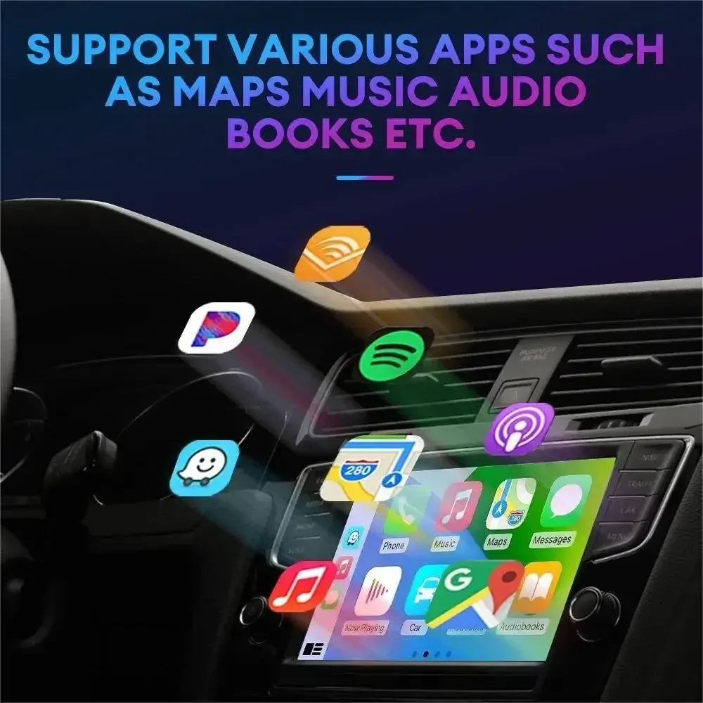 Wireless CarPlay Adapter, OEM Integration, Wide Compatibility