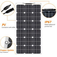 Solar Panel, 200W, Flexible Photovoltaic Panel