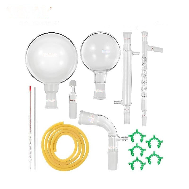 Laboratory Glassware Kit, 24/40 Joints, Borosilicate Glass