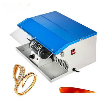 Jewelry Polishing Machine - 200W Motor, Speed Switch, Lighting