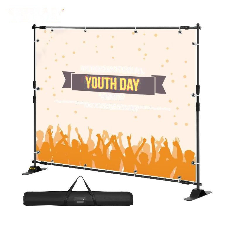 Backdrop Banner Stand, Adjustable Height & Width, Heavy-Duty