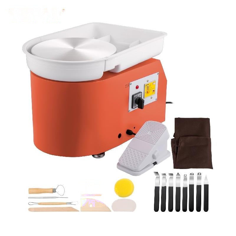 Pottery Wheel Machine, 11 Turntable, 350W Motor